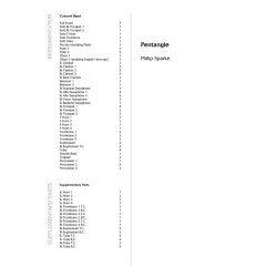 Pentangle : Concerto Grosso for Brass Quintet and Concert Band